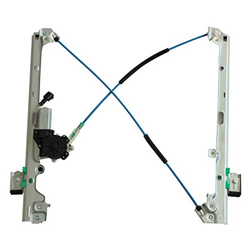 LAFORMO NORMAL LAFORMO Front Driver Side Power Window Regulator with Motor Assembly Compatible with Silverado/Tahoe/Suburban/Avalanche 1500 2500 3500 00-06 Cadillac Escalade 02-06 GMC Yukon XL/Sierra - Image 1