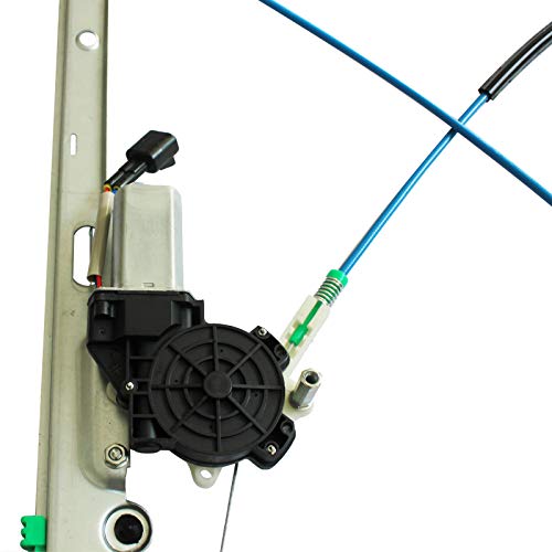 LAFORMO NORMAL LAFORMO Front Driver Side Power Window Regulator with Motor Assembly Compatible with Silverado/Tahoe/Suburban/Avalanche 1500 2500 3500 00-06 Cadillac Escalade 02-06 GMC Yukon XL/Sierra - Image 3