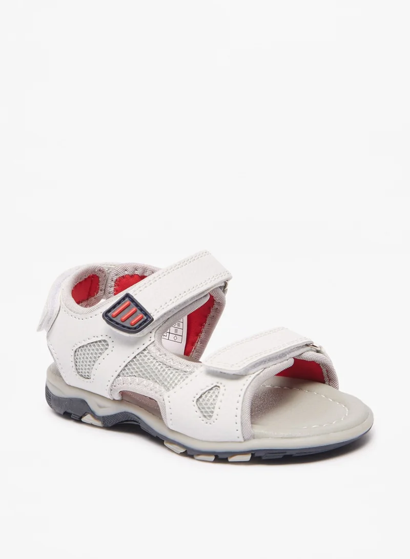 LBL by Shoexpress Girls Textured Floaters With Hook And Loop Closure By Shoexpress