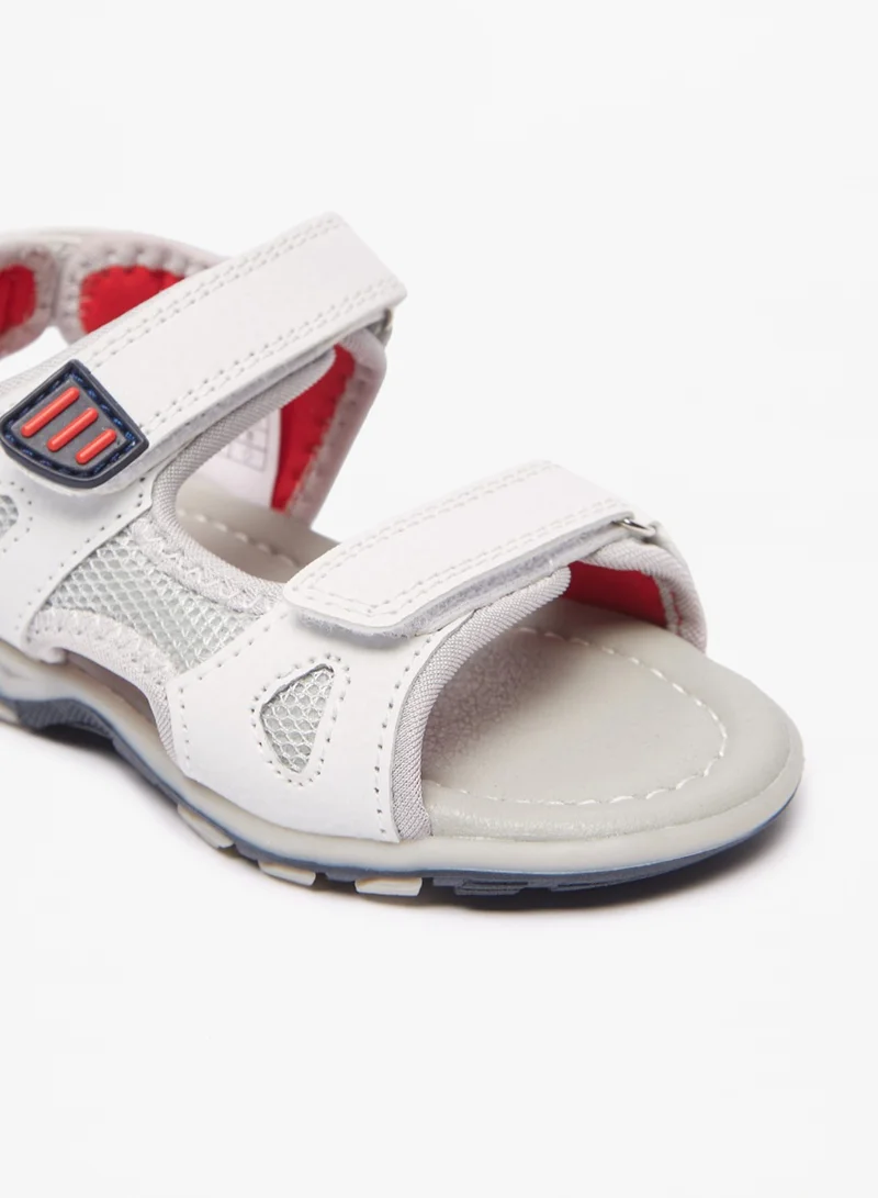 LBL by Shoexpress Girls Textured Floaters With Hook And Loop Closure By Shoexpress