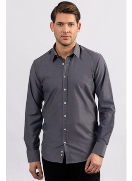 Tudors Modern Slim Fit Narrow Cut Dobby Men's Shirt  - Image 1