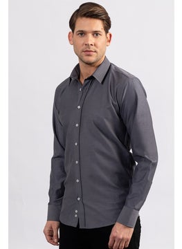 Tudors Modern Slim Fit Narrow Cut Dobby Men's Shirt  - Image 2