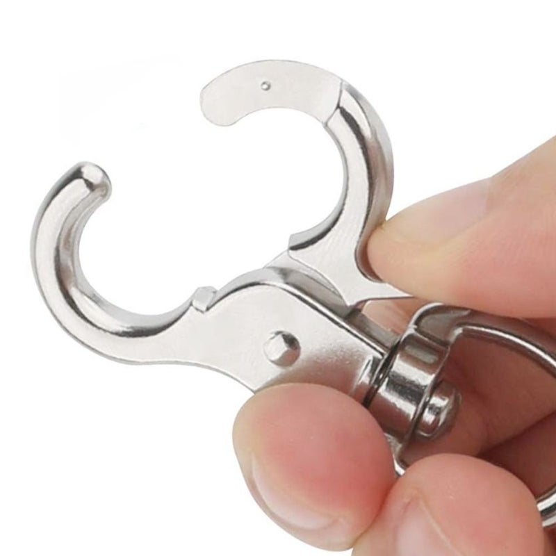 3Pcs 316 Stainless Steel Heavy Duty Rotating Spring Buckle For Marine Boat Diving - Image 5