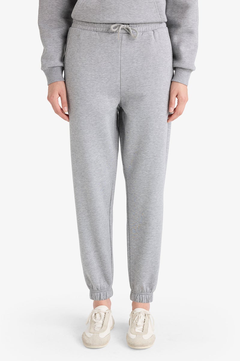 DeFacto Grey Woman Jogger Fit Trousers Casual - Image 5