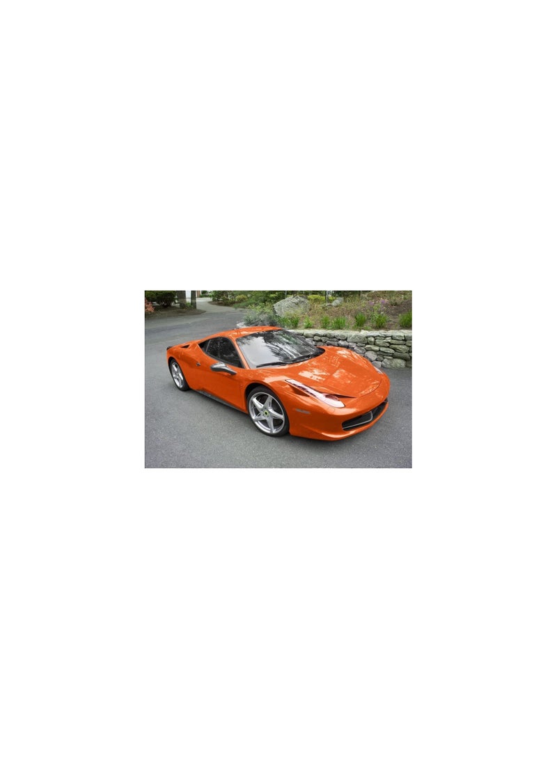 Roller sticker, soiree, orange color, suitable for all cars, length 160 cm, width 30 meters - Image 2