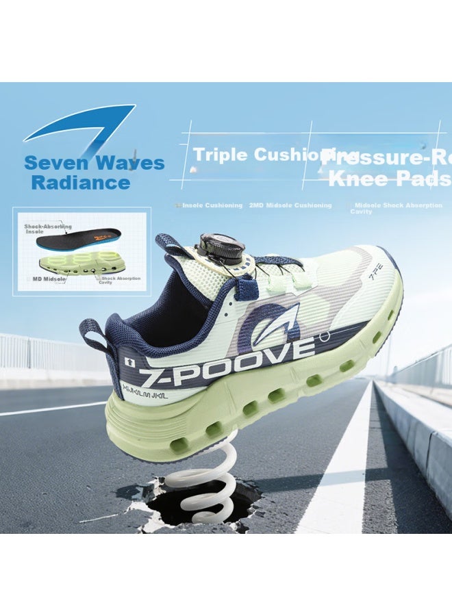 7-pe Boys' Breathable Mesh Sports Shoes Children's Lightweight Running Shoes Spring New Youth Large Kids Sneakers