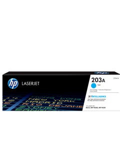 HP Toner HP 203A Toner Cartridge Cyan CF541A work with HP Laserjet Pro M254dw,M254nw,M280nw,M281fdn,M281fdw printers  - Image 1