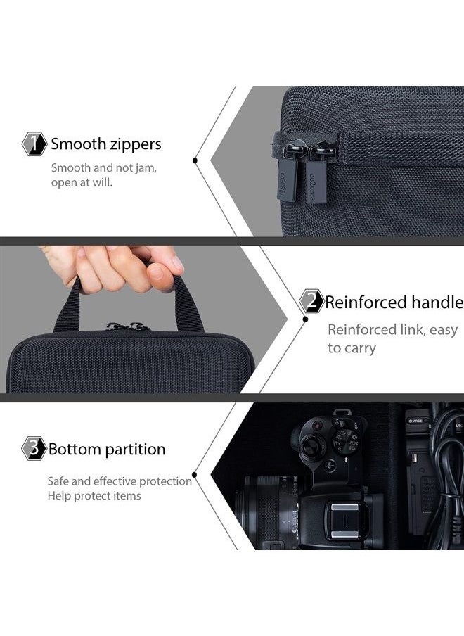 Co2Crea - Hard Case Replacement for Canon EOS M50 Mark II/Canon EOS M50 Mirrorless Camera Vlogging Camera Kit - Image 1