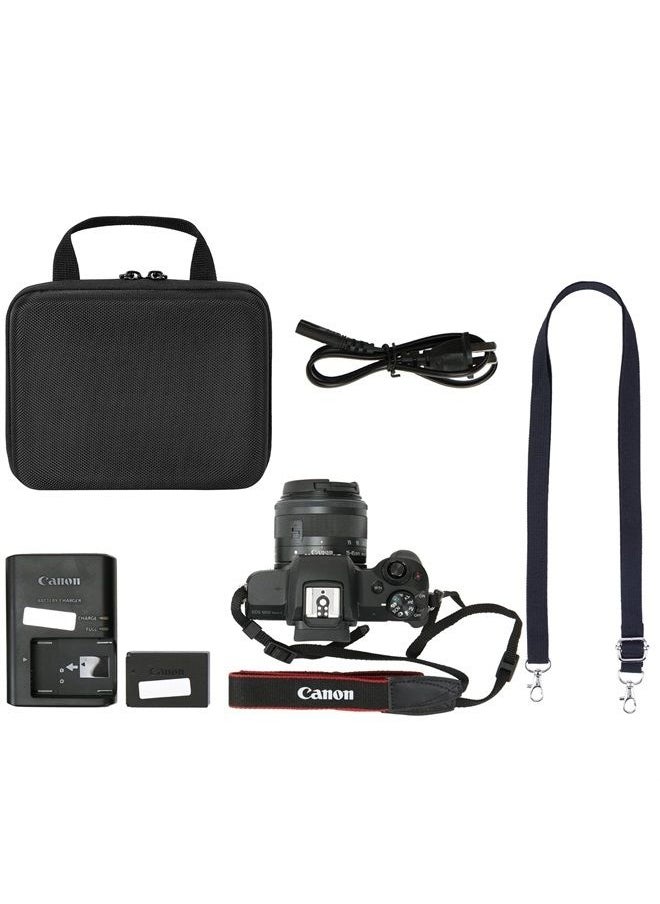 Co2Crea - Hard Case Replacement for Canon EOS M50 Mark II/Canon EOS M50 Mirrorless Camera Vlogging Camera Kit - Image 1