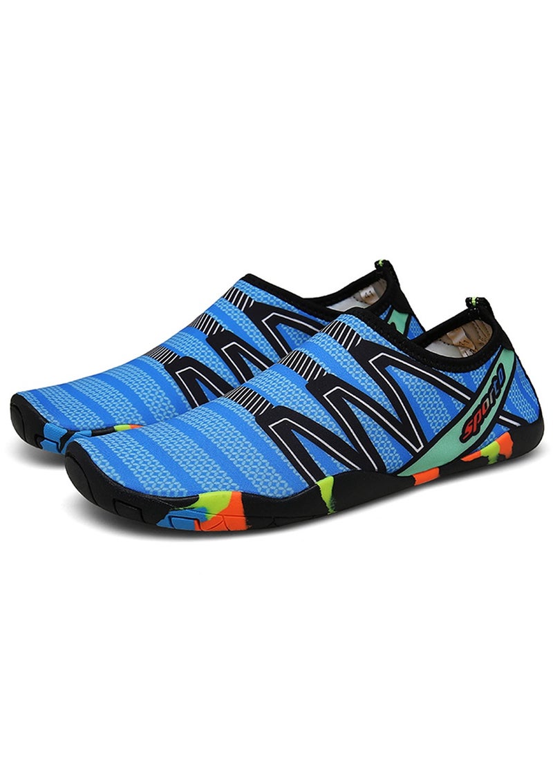 Generic Swimming Shoes For Women and Men Non Slip And Quick-dry Thermoplastic Rubber Sole Beach Water Shoes Socks For Pool Snorkeling Surfing Kayaking Walking Yoga  - Image 1