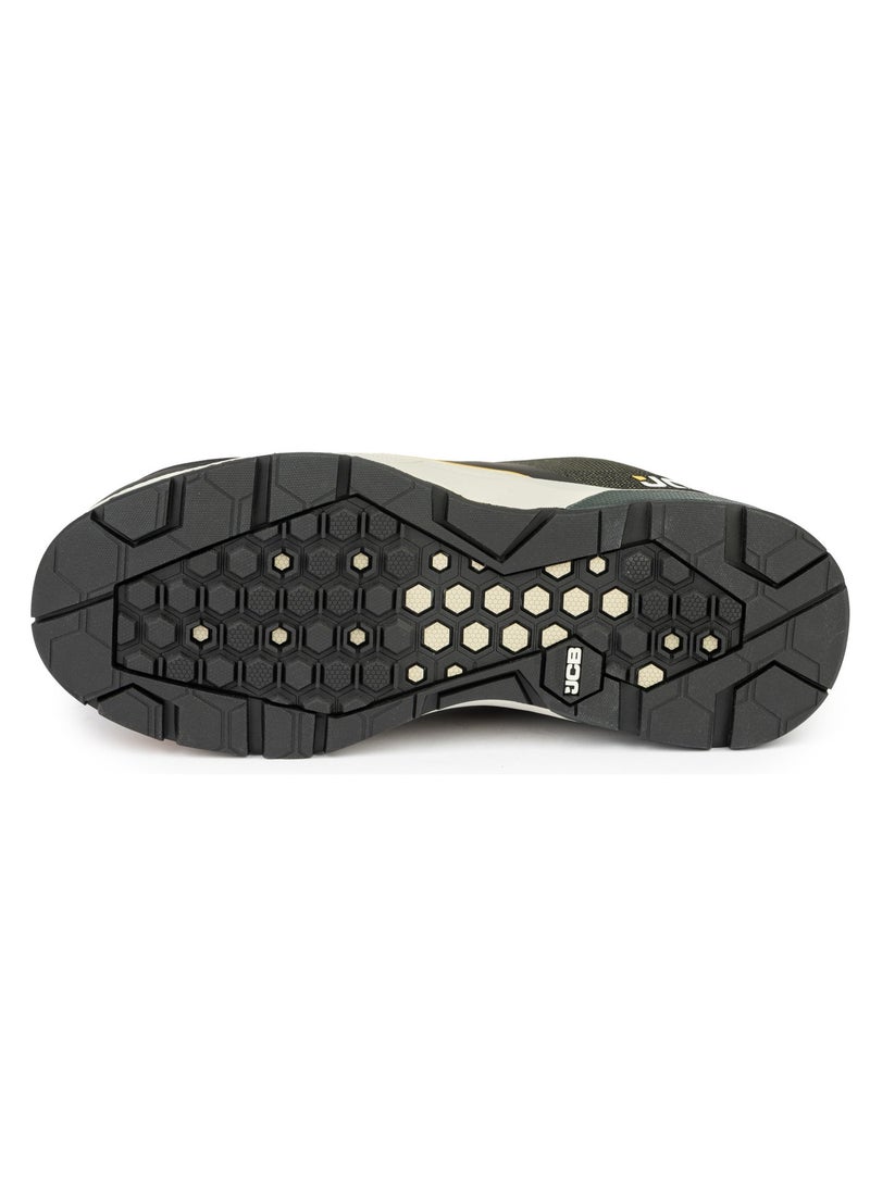 JCB Lace Up Safety Sneaker – Alloy Toe, Waterproof, Puncture Resistant, Anti-Static, Oil & Slip Resistant | Certified Safety Shoe | JCB-0015D – Black/Olive - Image 5