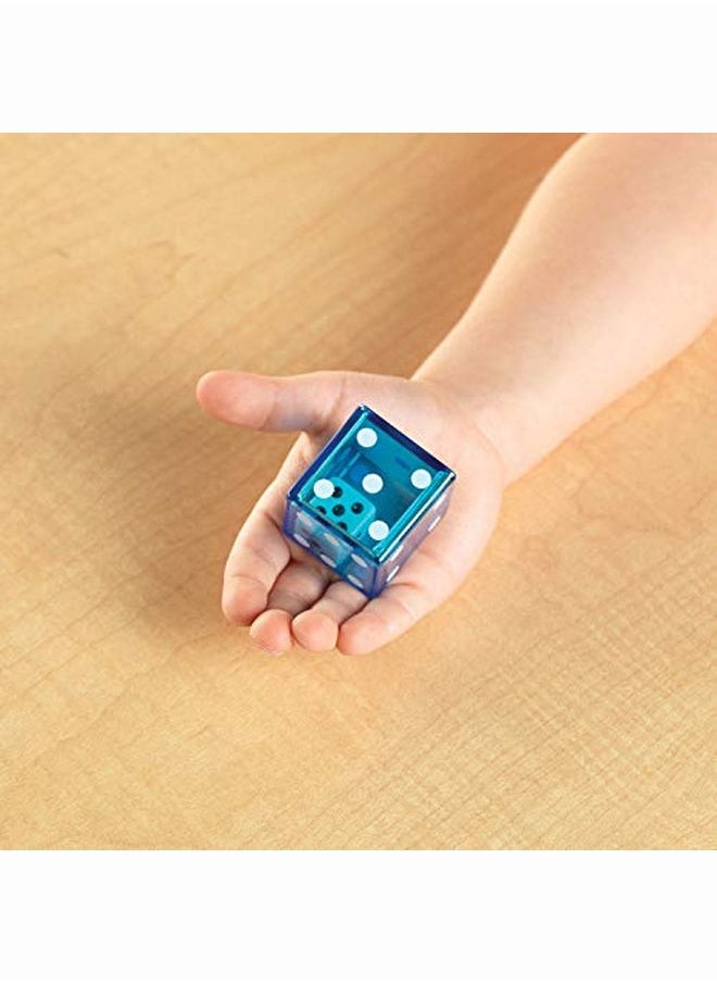 Learning Resources - Jumbo Dice In Dice Dice Jumbo Dice Math Dice Ages 3+ Set Of 12 - Image 1