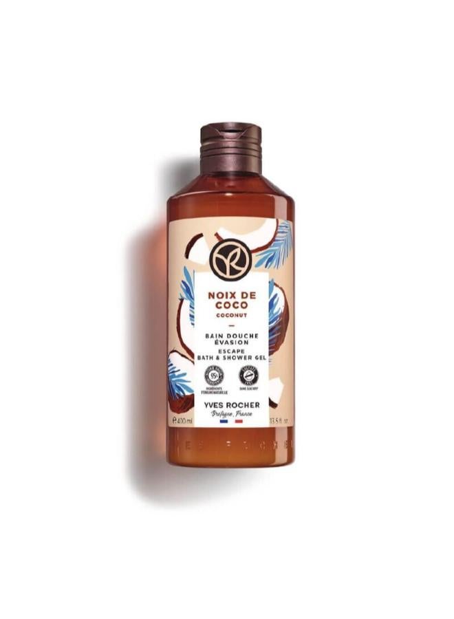 Yves Rocher Coconut Bath & Shower Gel 200ml  - Image 1
