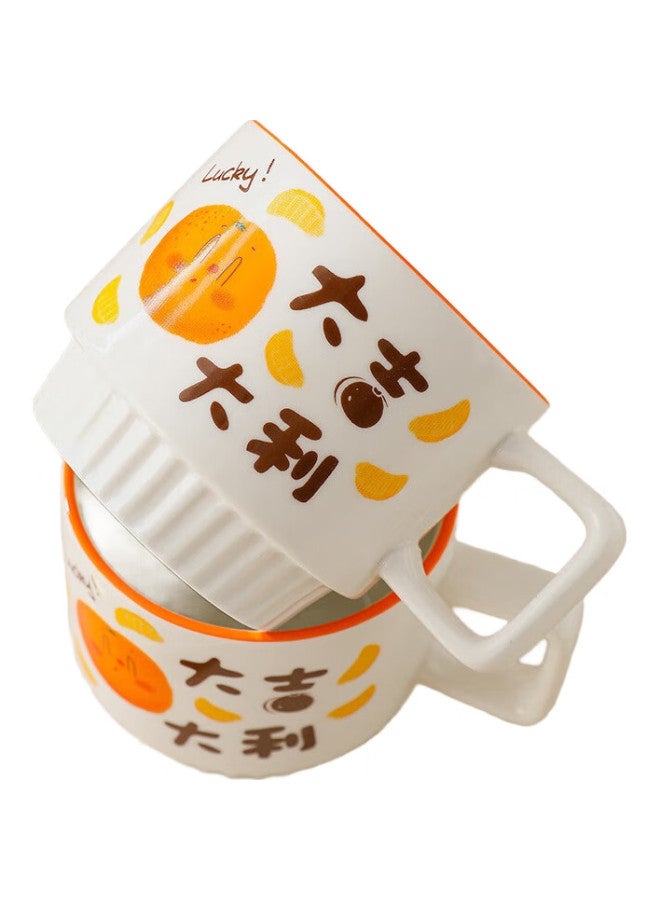 Pinyu Mug, Coffee Cup, Ceramic Cup, Water Cup, Birthday Gift, Wedding Gift, Holiday Gift, Gift Box Set, Good Luck - Image 1