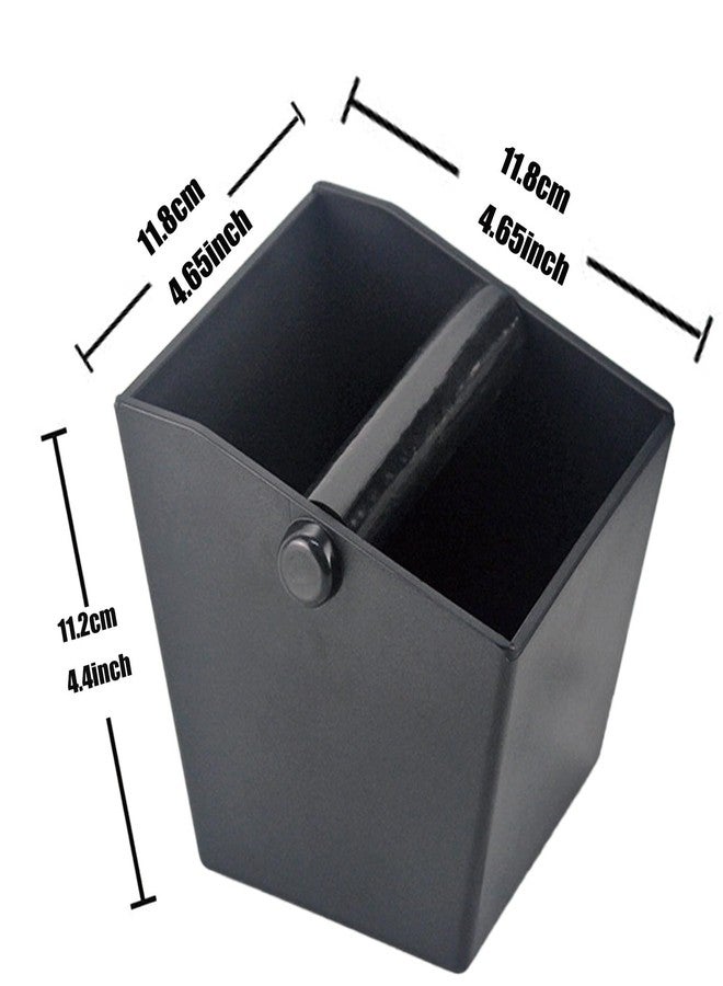UlifeBetter Knock Box Espresso Removable Knock Bar and Anti-Slip Base Shock Absorbing for Home/Office Espresso Knock Box Coffee Knock Box Espresso Machine Accessories, Gifts for Coffee Lovers - Image 2