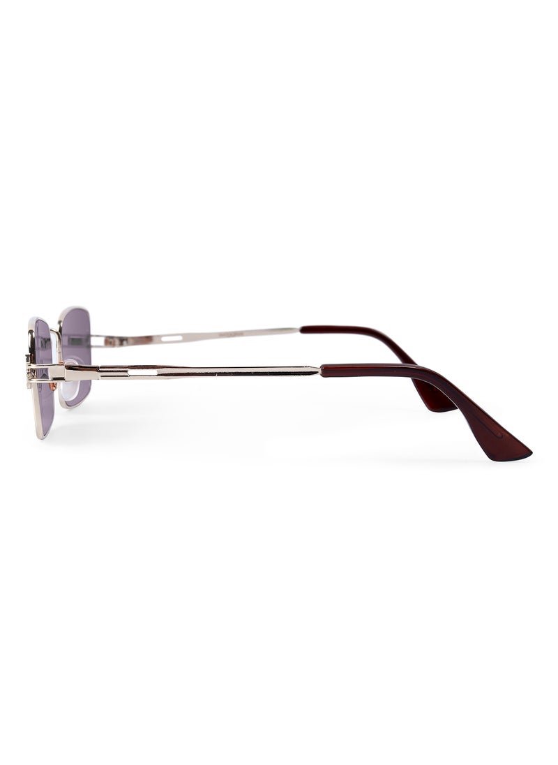Woggles UV- Protected  Golden Rectangle Sunglasses  - Image 5