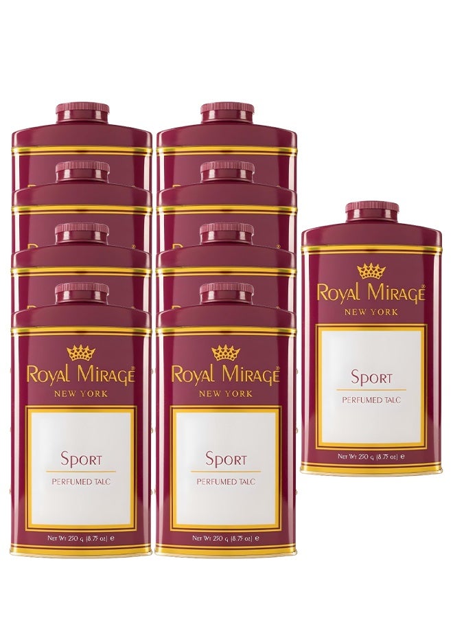 رويال ميرج 9 قطع بودرة التلك المعطرة الرياضية 250 جرام  - Image 1