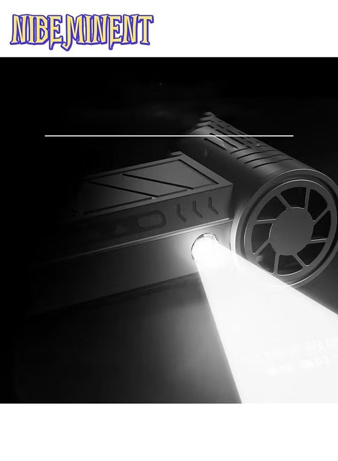 NIBEMINENT Handheld Powerful Mini Blower, Electronic Air Blower, Cordless Leaf Blower, Air Duster Jet Fan LED Turbo Fans Turbo Violent Brushless Fan Outdoor Portable Mini Handheld Dryer and Type-C Fast Charging - Image 3