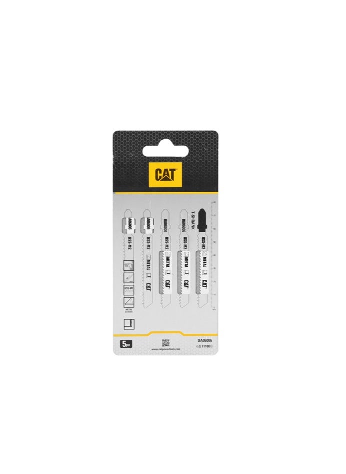 كاتربلر CAT DA06006 شفرات منشار JIG معدنية T118B، 75 مم 