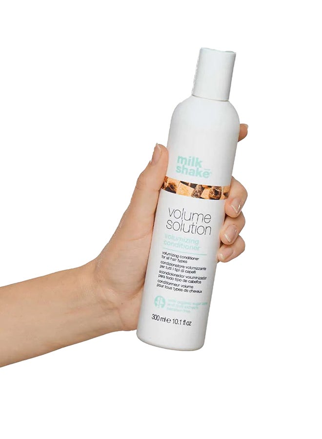Milk Shake Volume Solution Conditioner – Volumizing Conditioner for Fine & All Hair Types – Paraben-Free Formula with Sugar Cane Derivatives, Milk Proteins & Organic Fruit Extracts for Soft, Light, Long-Lasting Body & Shine, 300ml - Image 5
