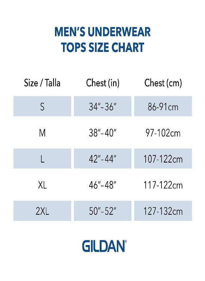 Gildan - Gildan Men's Crew T-Shirts, Multipack, Style G1100, Navy/Charcoal/Cardinal Red (5-Pack), X-Large - Image 1