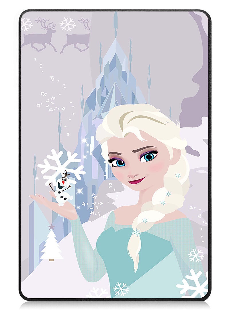 Theodor Protective Flip Case For Apple iPad mini 7th Generation (A17 Pro 2024 Model) (Mini 6 2021 Model  6th Generation) With Trifold Stand Auto Wake Sleep Shockproof Cover elsa (2) - Image 1