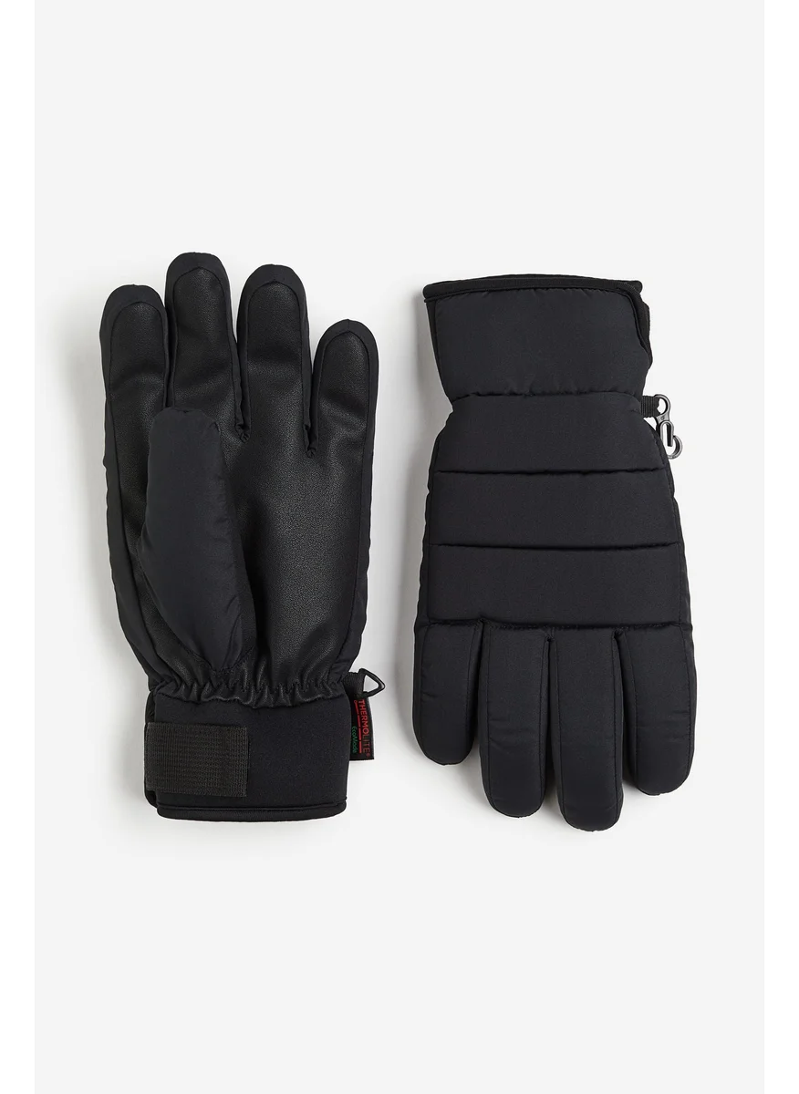 اتش اند ام Thermolite Padded Smartphone Gloves