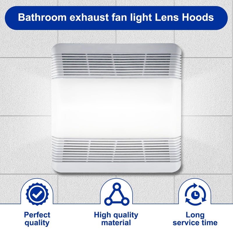 HASMX S53740000 Exhaust Fan Fan Light Lens for Broan,Nutone Fits Models 605P, 660, 660P, 660RP, 665, 665F, 665N, 665RF, 665RP, 665RSP, 668, 668N, 668P, 668RP, VH668P - Image 3