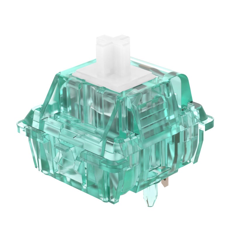 DUROCK Silent Shrimp Switches, Silent T1 Tactile Switches 67g, 5 Pins Pre-Lubed MX Silent Keyboard Switches (DUROCK Silent Shrimps, 90pcs) - Image 1