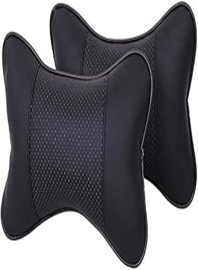 Car7 car neck pillow (black, 2 pieces)