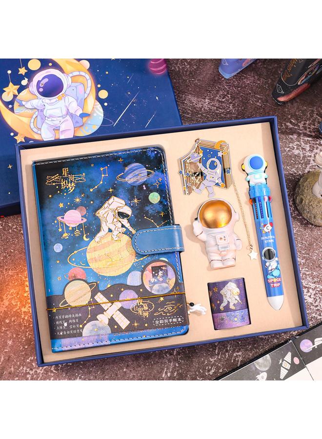 Bluejw 2023 Opening Season Learning Prizes Astronaut Stationery Suit Gift Box Boy's Birthday Gift Hand Account Big Gift Bag - Image 2