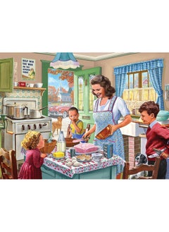 Bits and Pieces Bits and Pieces - 300 Piece Jigsaw Puzzle for Adults â€“ â€˜Kitchen Memoriesâ€™ 300 pc Large Piece Jigsaw by Artist Steve Crisp - 18â€ x 24â€  - Image 1