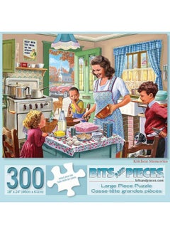 Bits and Pieces Bits and Pieces - 300 Piece Jigsaw Puzzle for Adults â€“ â€˜Kitchen Memoriesâ€™ 300 pc Large Piece Jigsaw by Artist Steve Crisp - 18â€ x 24â€  - Image 2