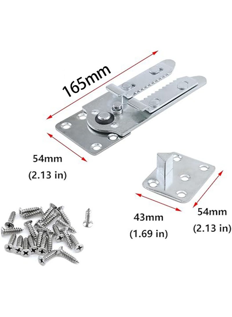Apustim 2 Piece Set of Modular Sofa Connecting Screws，Heavy Duty Modular Sofa Connectors，Sofa Clips，for Fixing Modular Sofas，Multi Slot Furniture Connectors - Image 4
