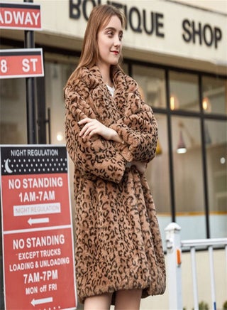 Faux Fur Leopard Print Mid Length Coat - pzsku/Z606DF85DBF8FD719512DZ/45/_/1670338113/6dee85bd-a588-4308-bbd3-bcd691f1ddae