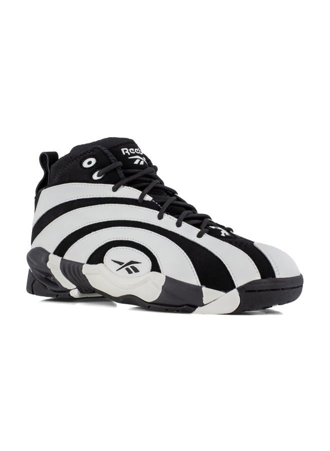 Reebok Men's Shaqnosis Work Safety, Black and White, 13 Wide - Image 1