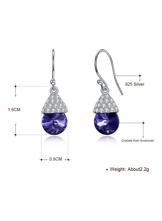 NIBEMINENT 925 Sterling Silver Dangle Earrings - Image 2