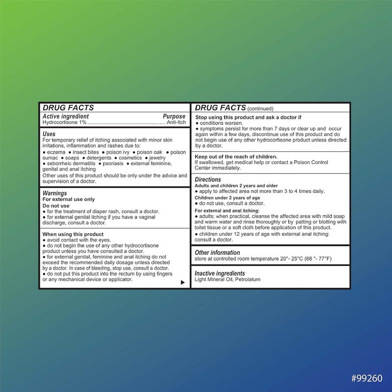 Quality Choice 1 Hydrocortisone Cream Maximum Strength 1 Oz Compare to CORTAID Max Strength Pack of 1 - Image 5