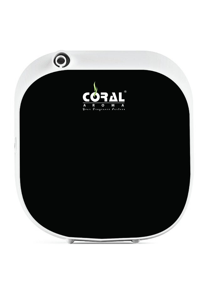 CORAL AROMA جهاز توزيع الروائح العطرية المحمول AERO MAX - باللونين الأبيض والأسود 