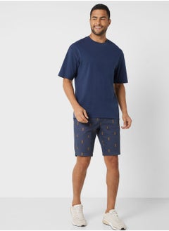 Mango Man Palm Tree Printed Shorts  - Image 2
