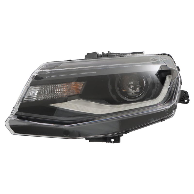 Silscvtt Headlights Assembly Replacement for Chevy Camaro 20162018 Camaro ZL1 20192022 HID Headlamp with DRL Driver Side GM2502423 84364823