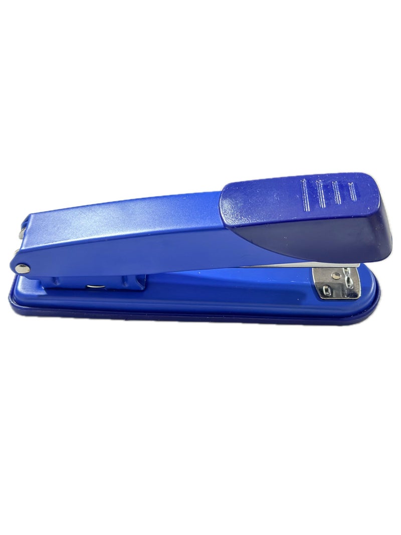 Stapler - High Quality, Use Staples 24-6,26-6, Effect Up To 25 Sheets Of 80g Paper, Premium Material For Office & Student, Large Size, Model - No.0236, (Blue)