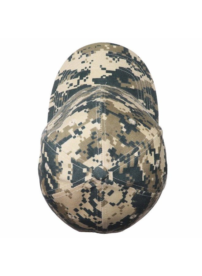 Falari Baseball Cap Adjustable Size for Running Workouts and Outdoor Activities All Seasons (1pc Digital Camo)  - Image 4