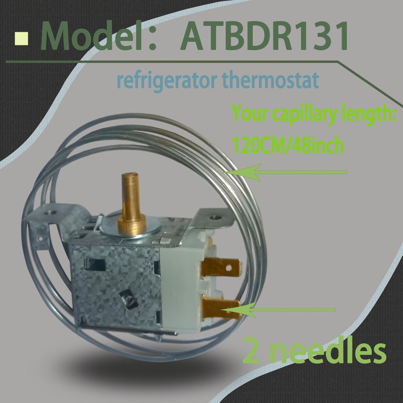 Model Atbdr131 Freezer Thermostat Switch Replacement For Refrigerator - Image 1