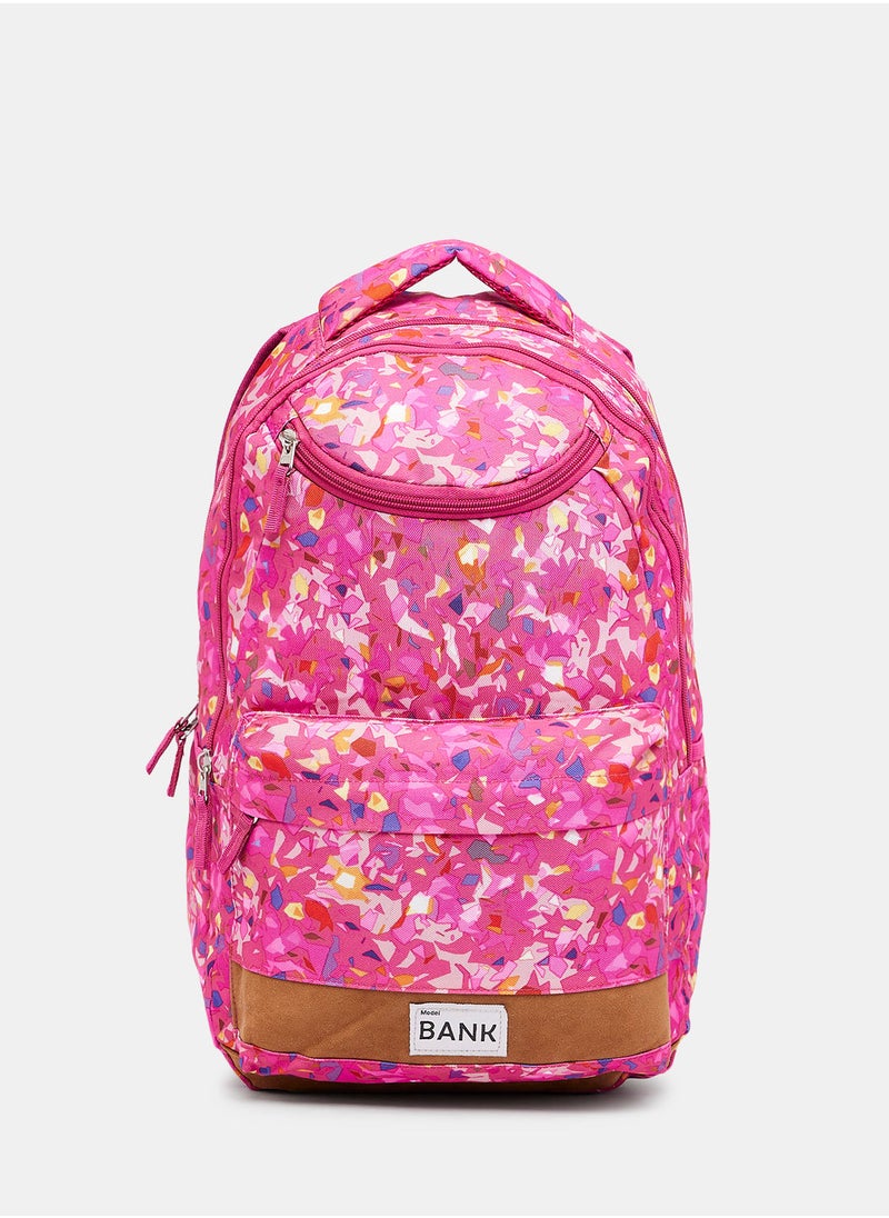 Bank - Unisex Printed Backpack - Image 1