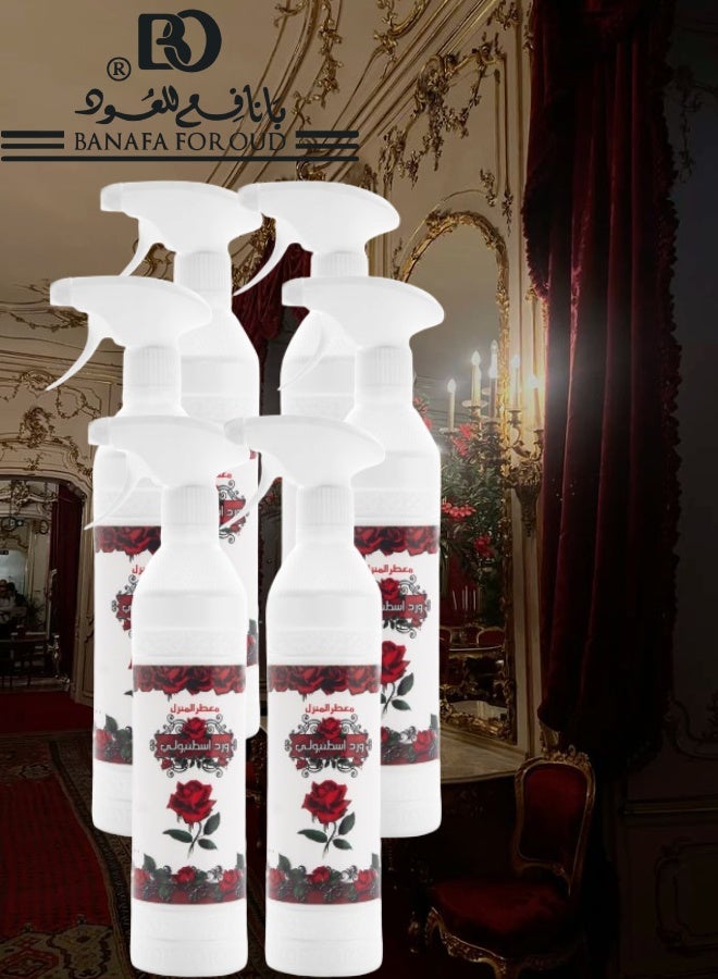 Banafa 6 Pieces Istambully Rose House Freshener - Image 1