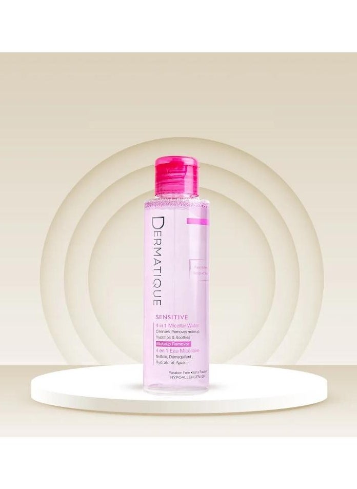 Dermatique - 4 In 1 Micellar Cleansing Water Pink 150 ML - Image 1
