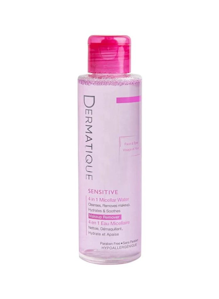 Dermatique - 4 In 1 Micellar Cleansing Water Pink 150 ML - Image 1