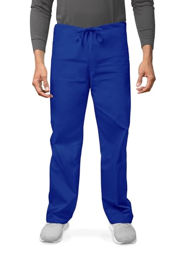 Adar Uniforms, Universal Unisex Scrubs - Unisex Drawstring Scrub Set - 701 - Royal Blue - 2X - Image 4