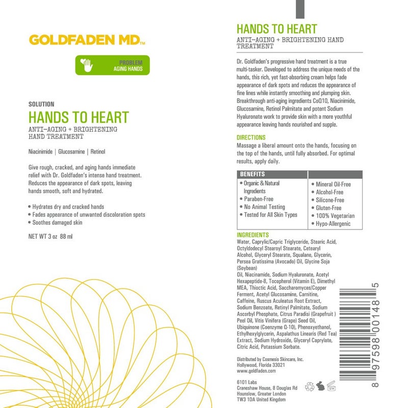 GOLDFADEN MD Hands To Heart Oil of Grapefruit Anti-Aging + Brightening Hand Treatment 3 fl. oz. - Image 4